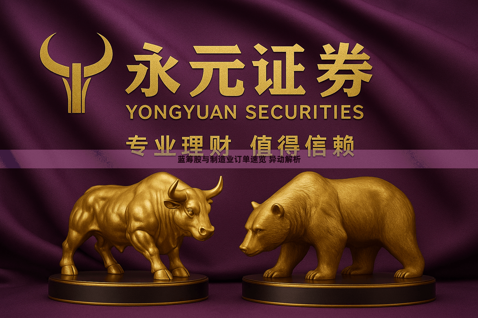 蓝筹股与制造业订单速览 异动解析